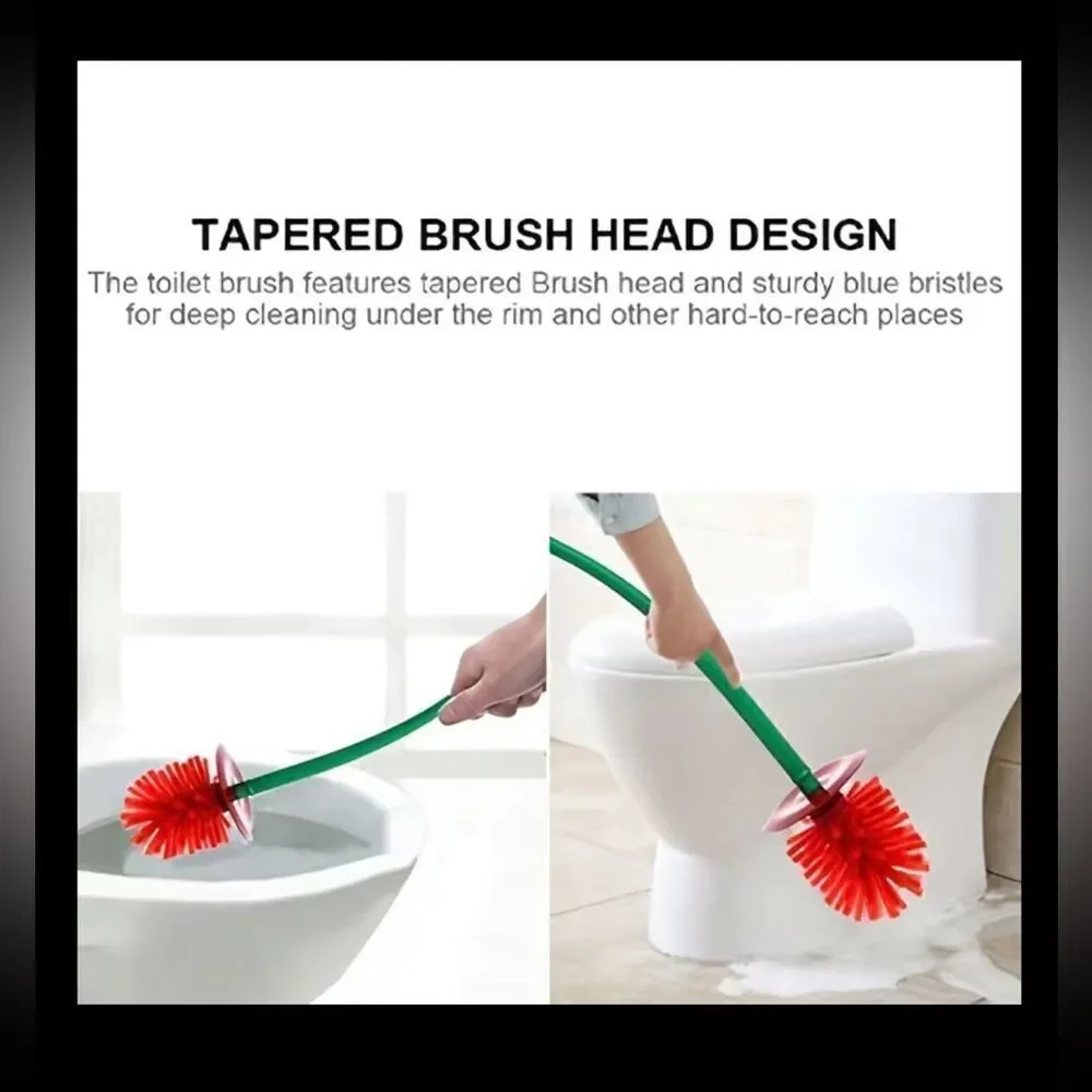 NWT Cherry Toilet cleaner and container . Measurements are in pictures.